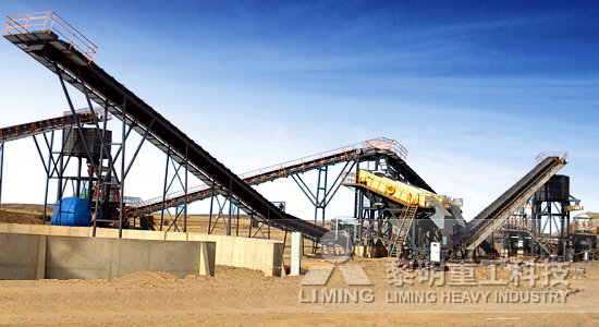 沙漠奇兵 智能砂石生產線進駐沙特